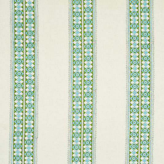Amira hand blocked print | Leaf