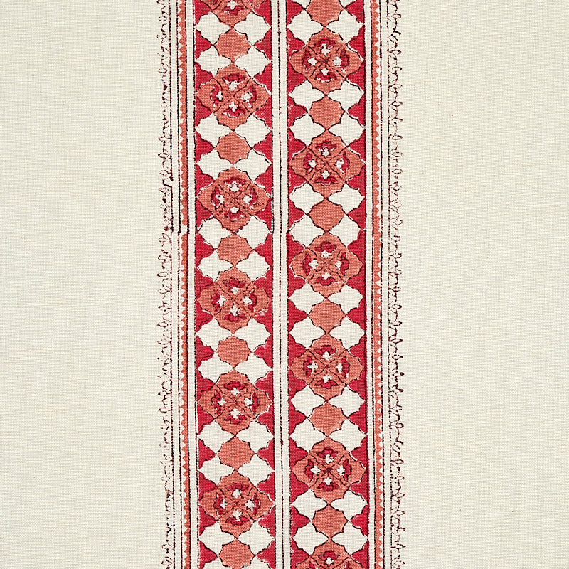 Amira hand blocked print | Dusty rose