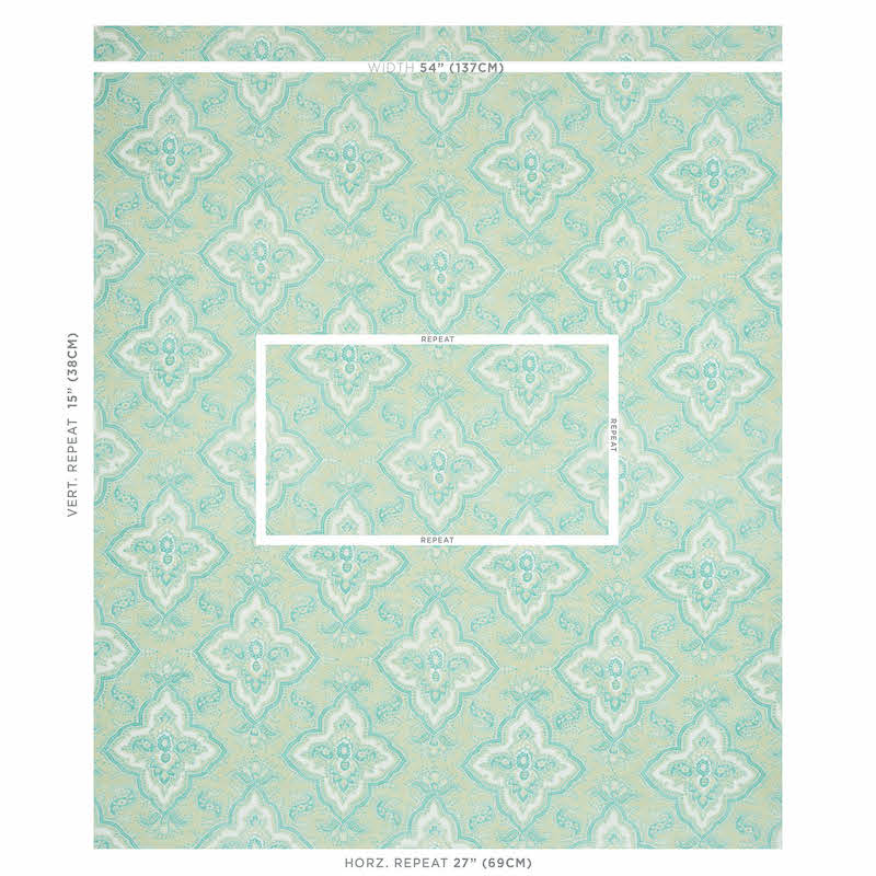 Amalia medallion handmade print | Mineral