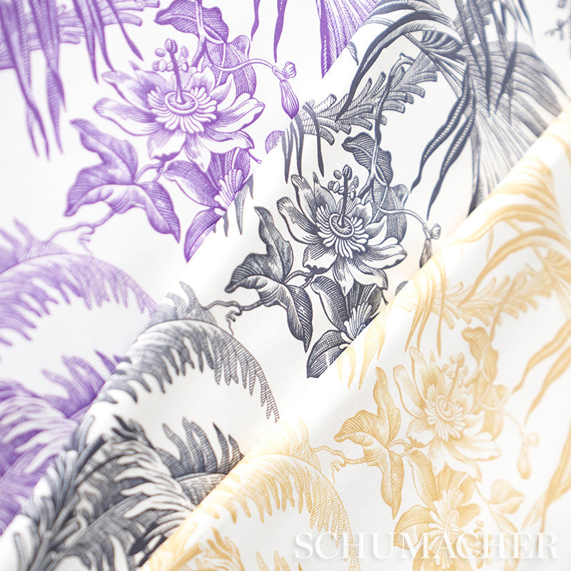 Toile tropique | Black