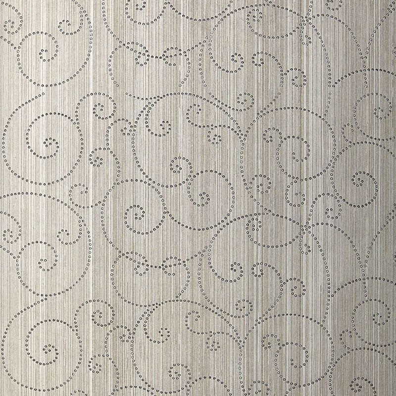 Beaded scroll | Pewter