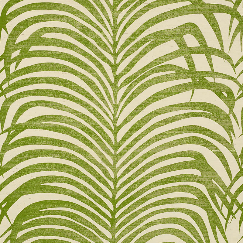Zebra palm sisal | Green