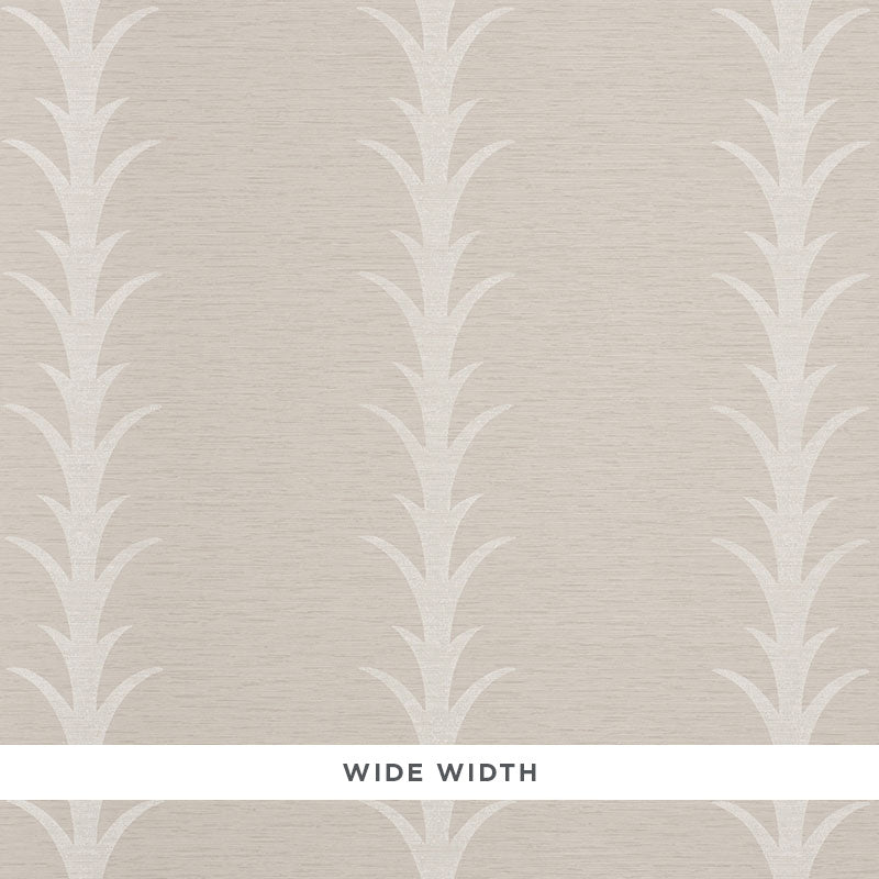 Acanthus stripe vinyl | Limestone