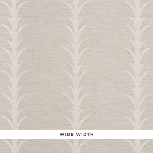 Acanthus stripe vinyl | Limestone