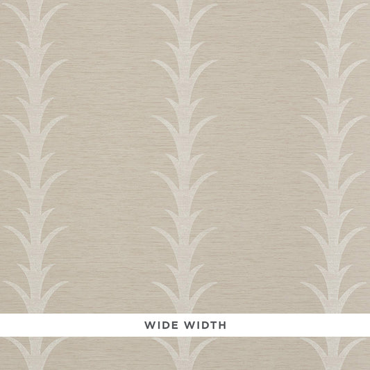 Acanthus stripe vinyl | Taupe