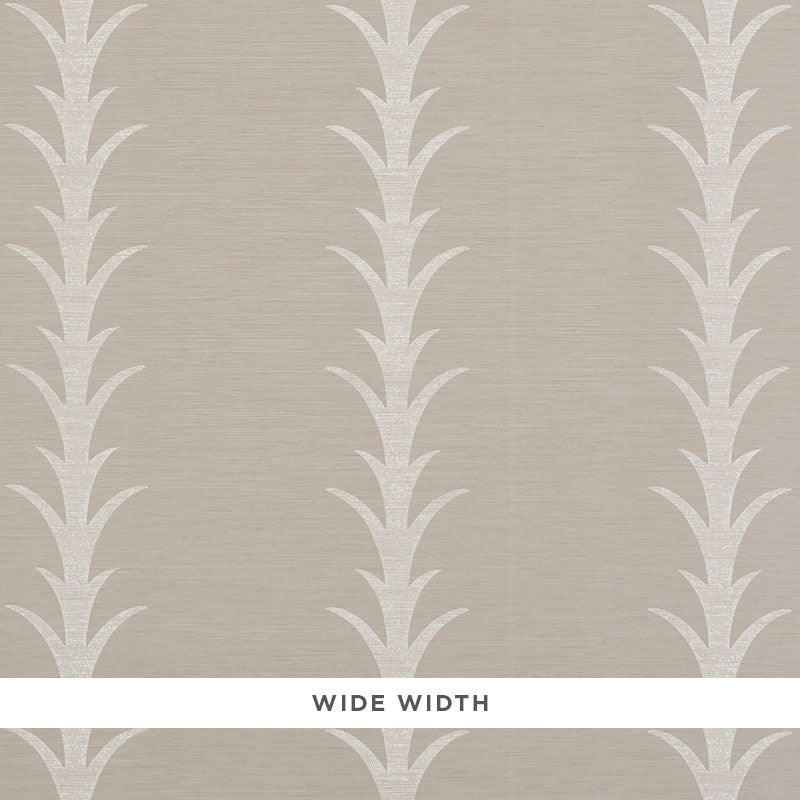 Acanthus stripe vinyl | Grey