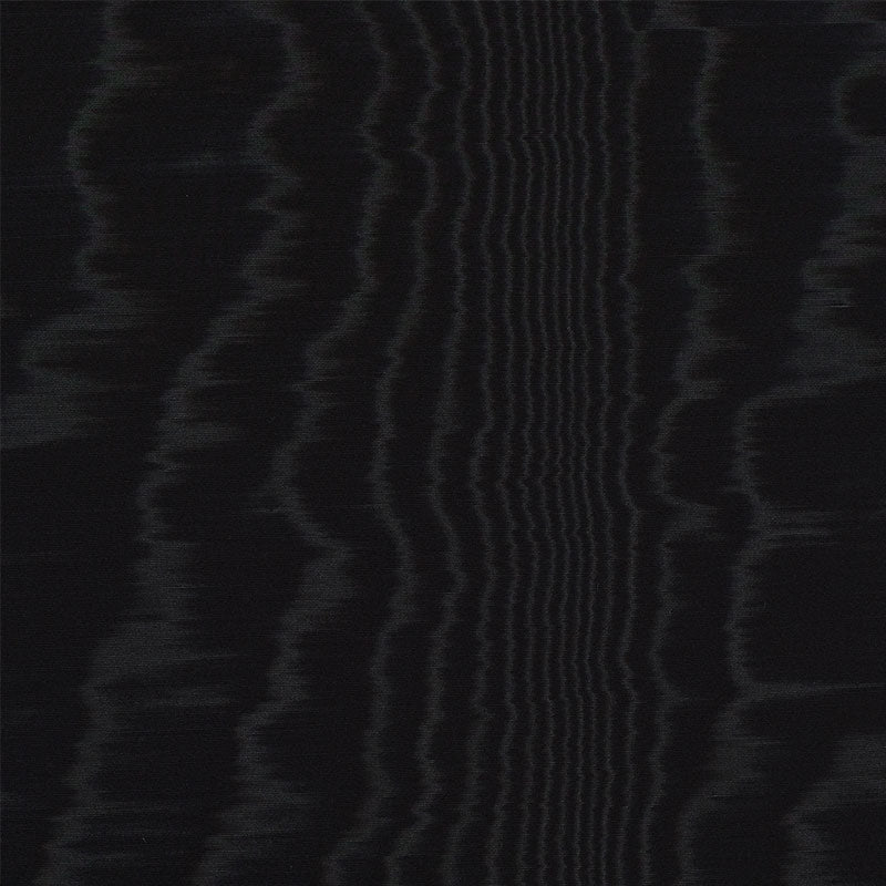 Moire wallcovering | Noir
