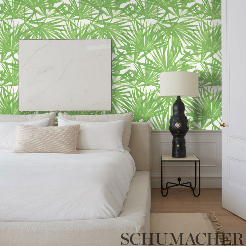 Sunlit palm | Green