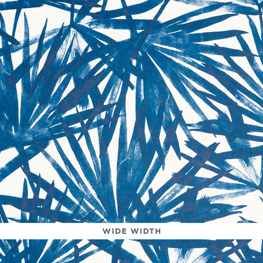 Sunlit palm | Blue