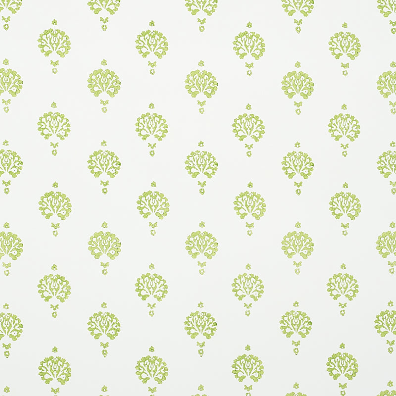 Dahlia hand blocked print | Leaf