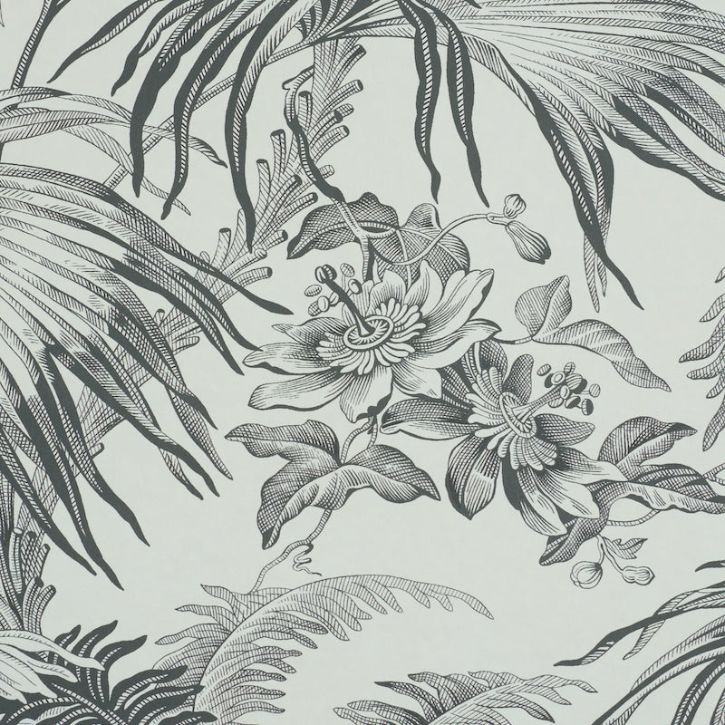 Toile tropique | Black