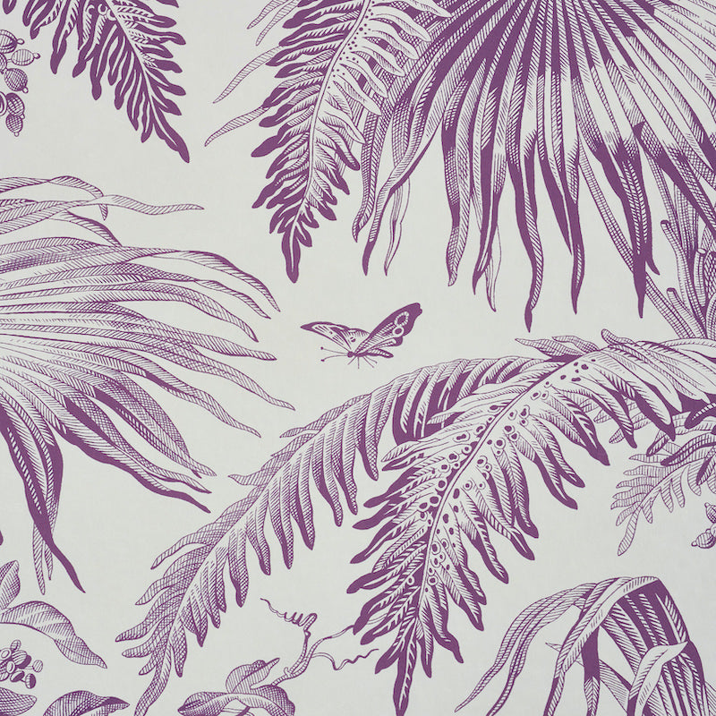 Toile tropique | Purple