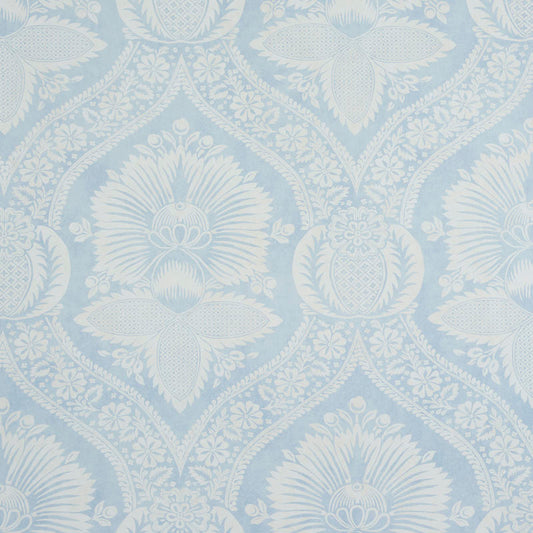 Villandry damask print | Blue