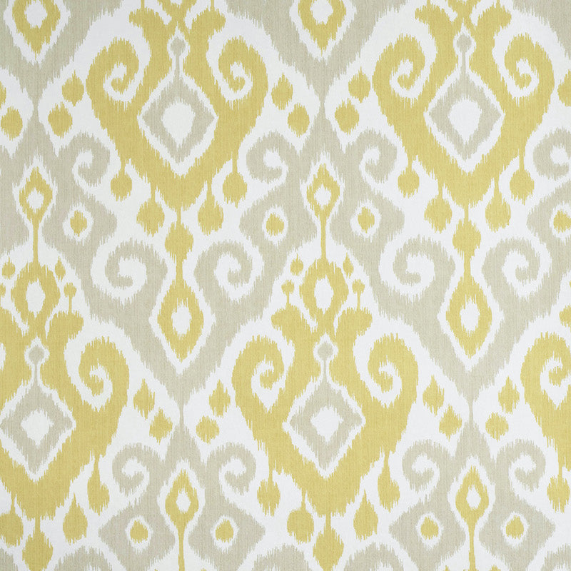 Dedra damask | Yellow & stone