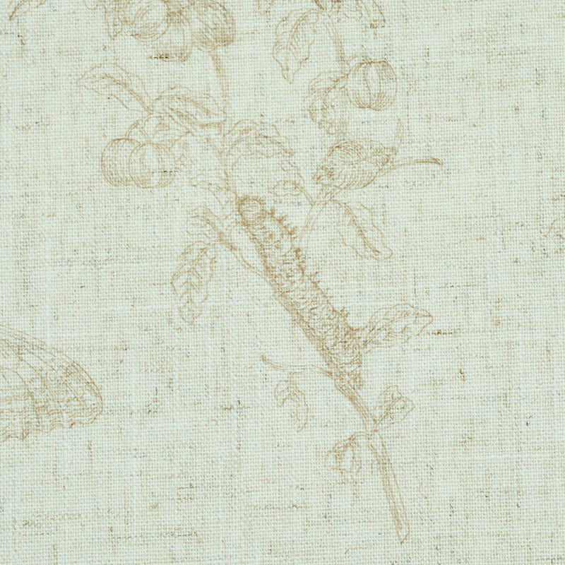 Baudin butterfly linen | Natural