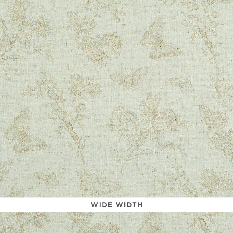 Baudin butterfly linen | Natural