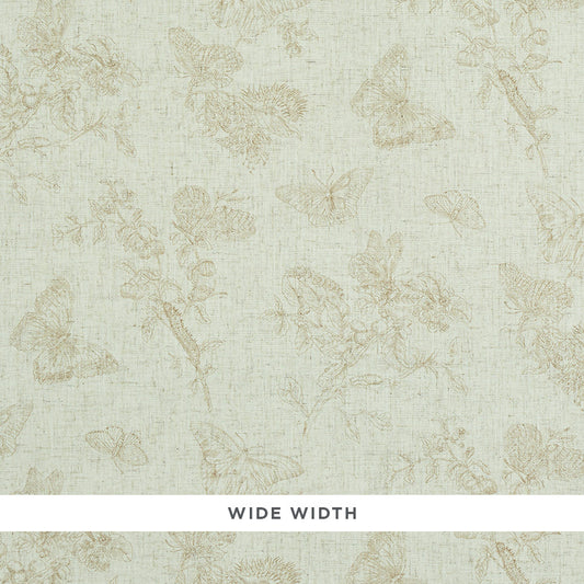 Baudin butterfly linen | Natural