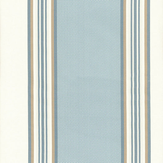 Ava silk stripe | Cornflower