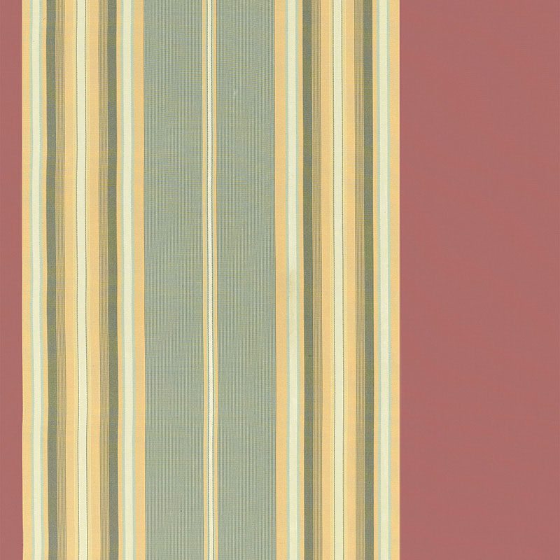 Vivien silk stripe | Rouge