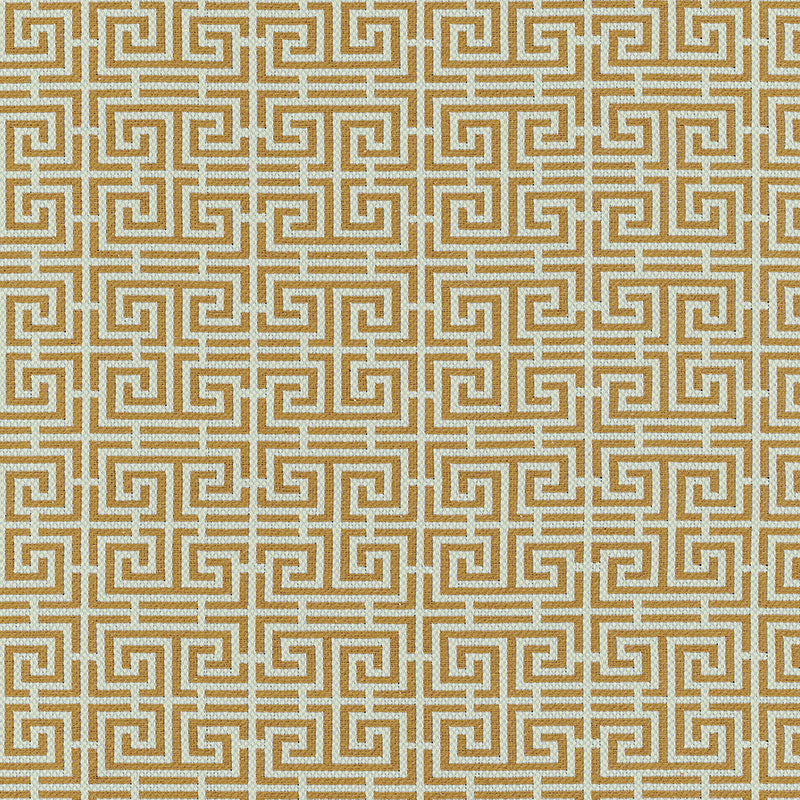 Chinois fret | Tobacco / aqua