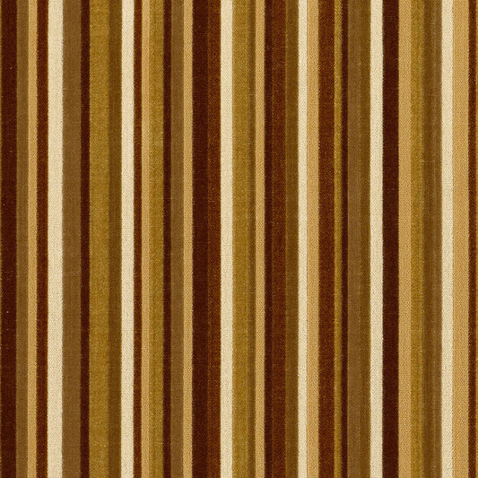 Syncopated velvet stripe | Chamois / mink