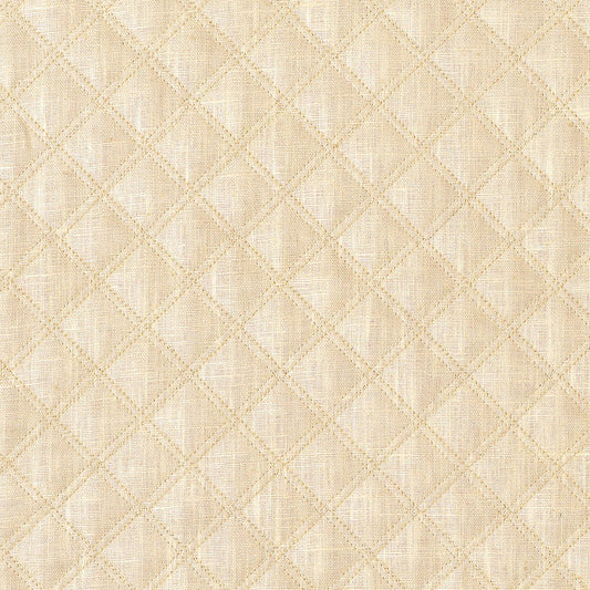 Thayer quilted linen | Parchment
