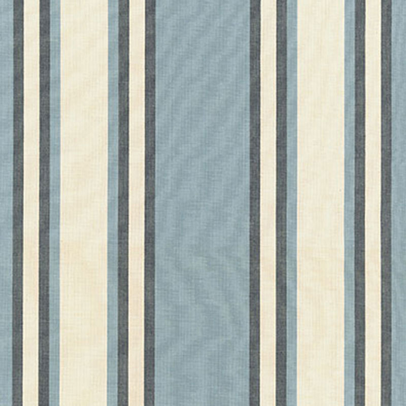Seneca cotton stripe | Chambray/ indigo