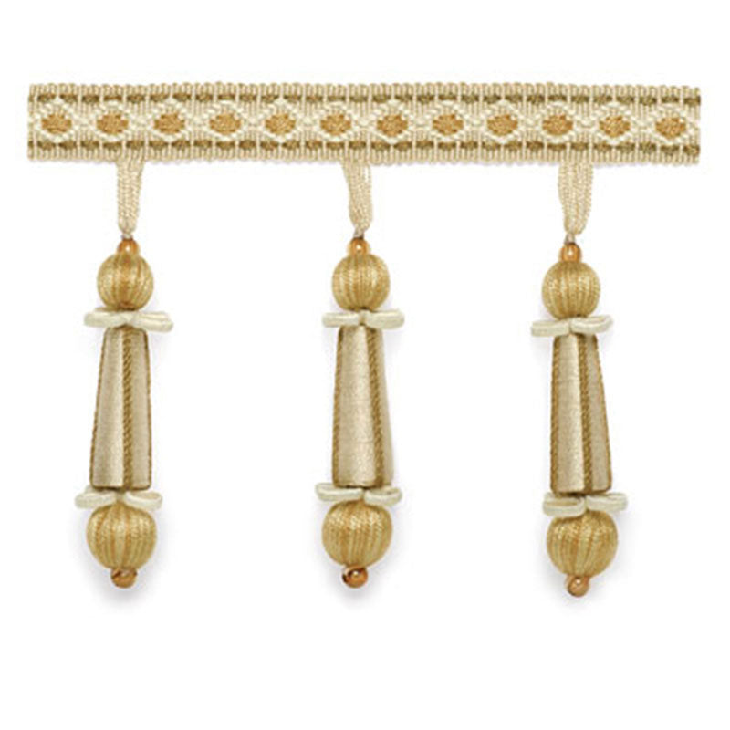 Addington molded tassel fringe | Champagne