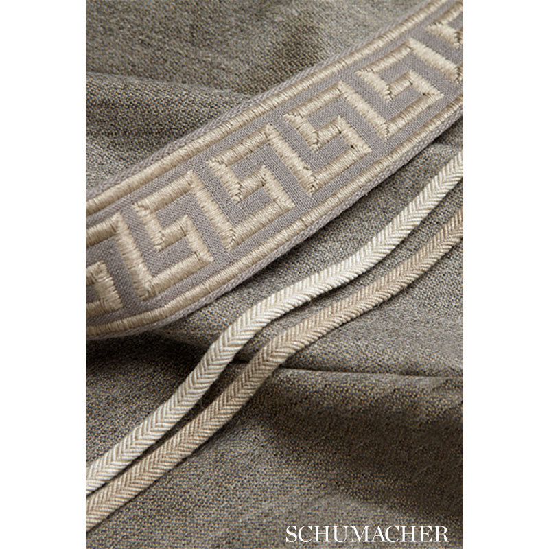 Alix linen gimp | Almond