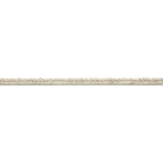 Alix linen gimp | Almond