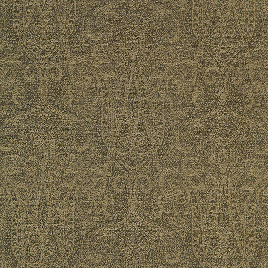 Astor chenille paisley | Ebony
