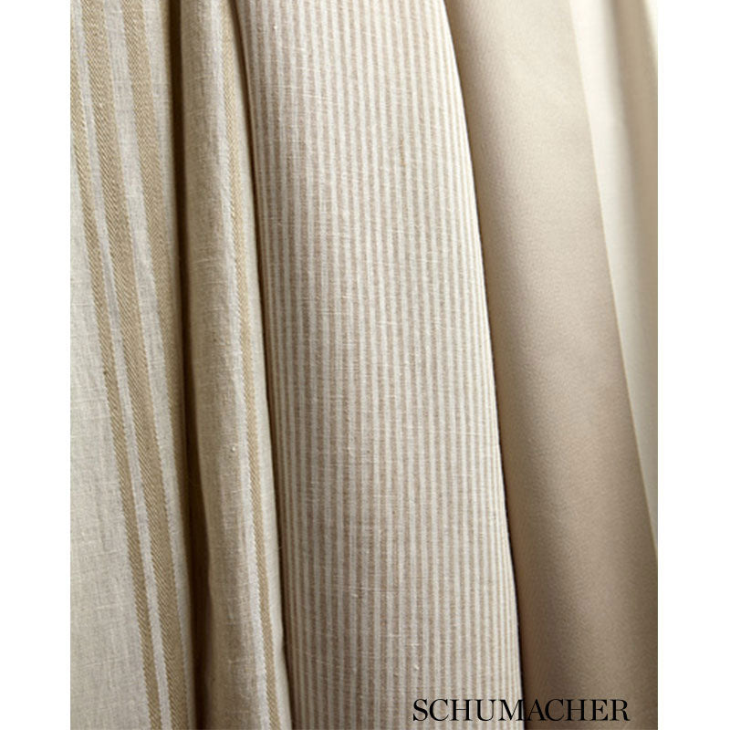 Wesley ticking stripe | Umber