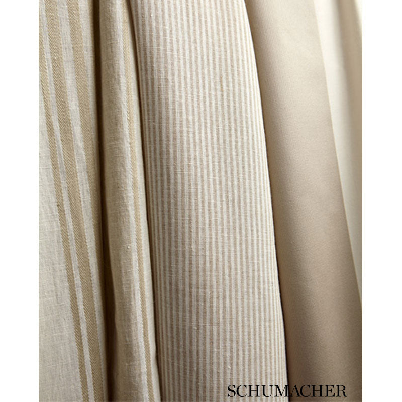 Wesley ticking stripe | Ebony