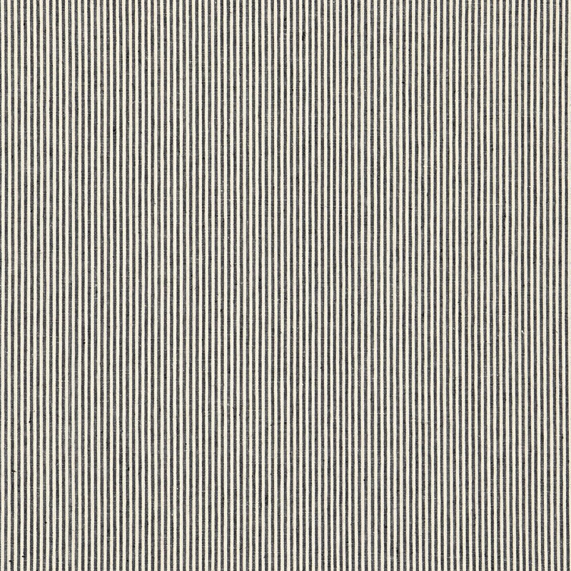 Wesley ticking stripe | Ebony