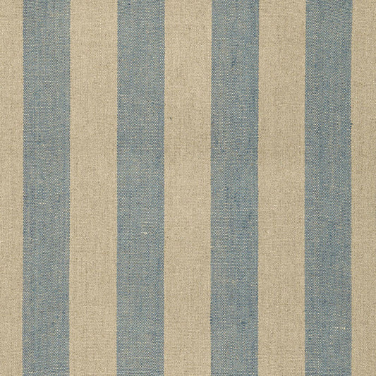 Augustin linen stripe | Denim / linen