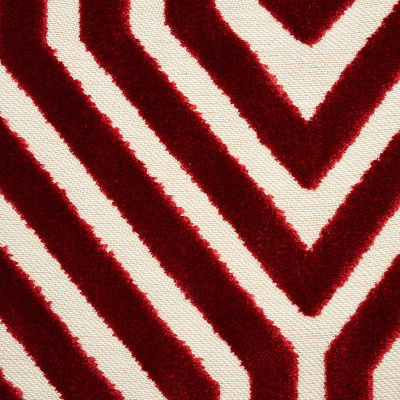 Vanderbilt velvet | Garnet