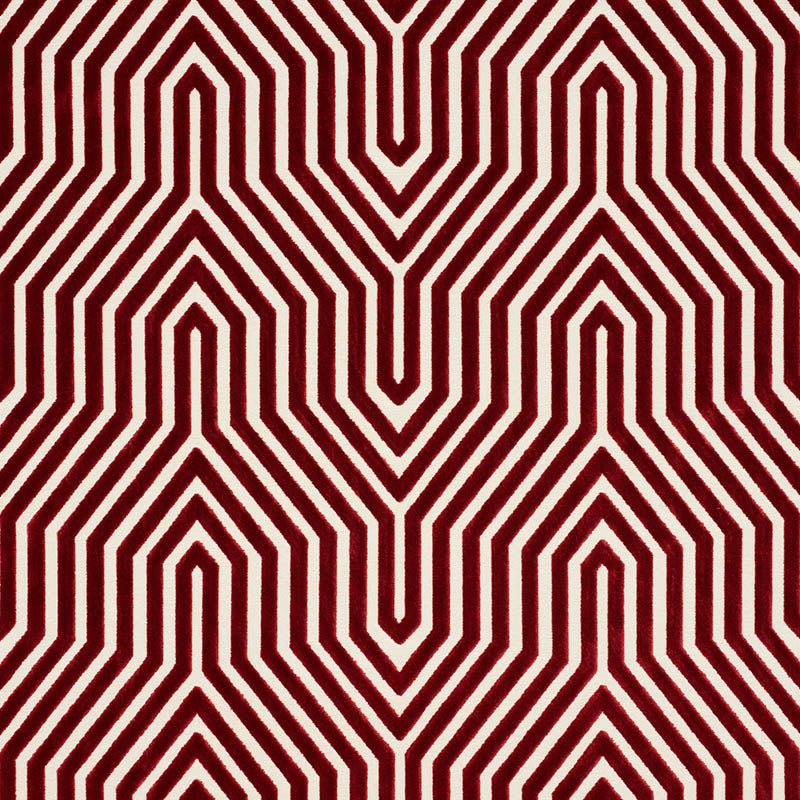 Vanderbilt velvet | Garnet