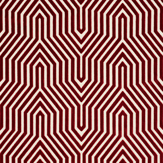 Vanderbilt velvet | Garnet