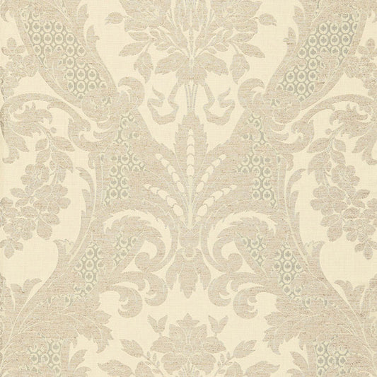 Toscana linen damask | Greige