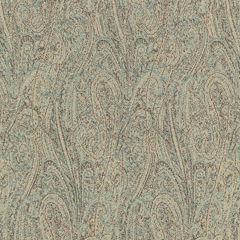 Cameron wool paisley | Bluestone