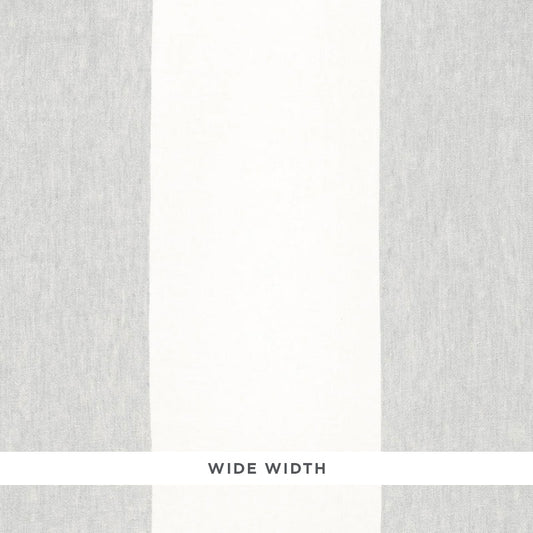 Vista linen stripe | Fog