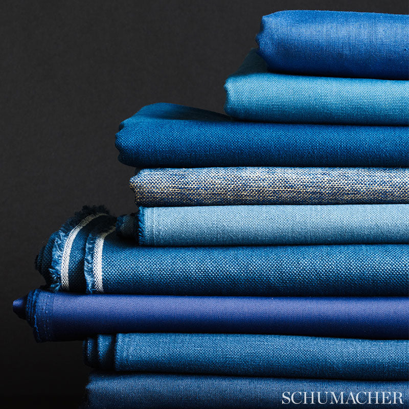 Lange glazed linen | Marine