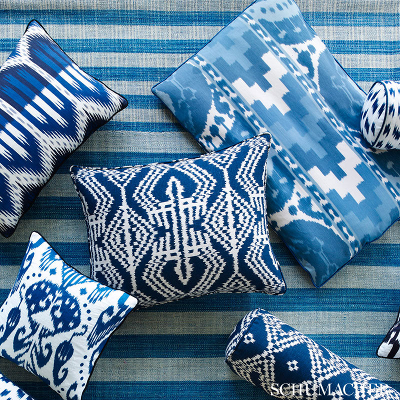 Kiva embroidered ikat | Grass