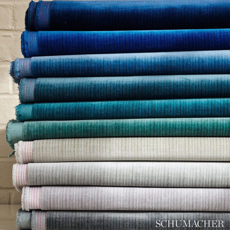 Antique strie velvet | Midnight