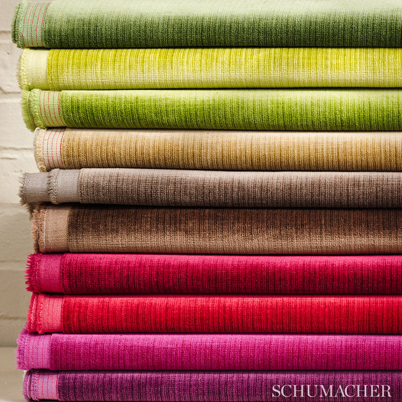 Antique strie velvet | Crimson