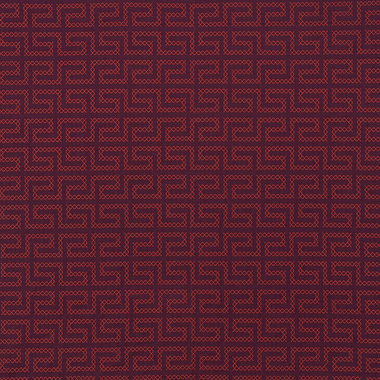 A maze embroidery | Berry