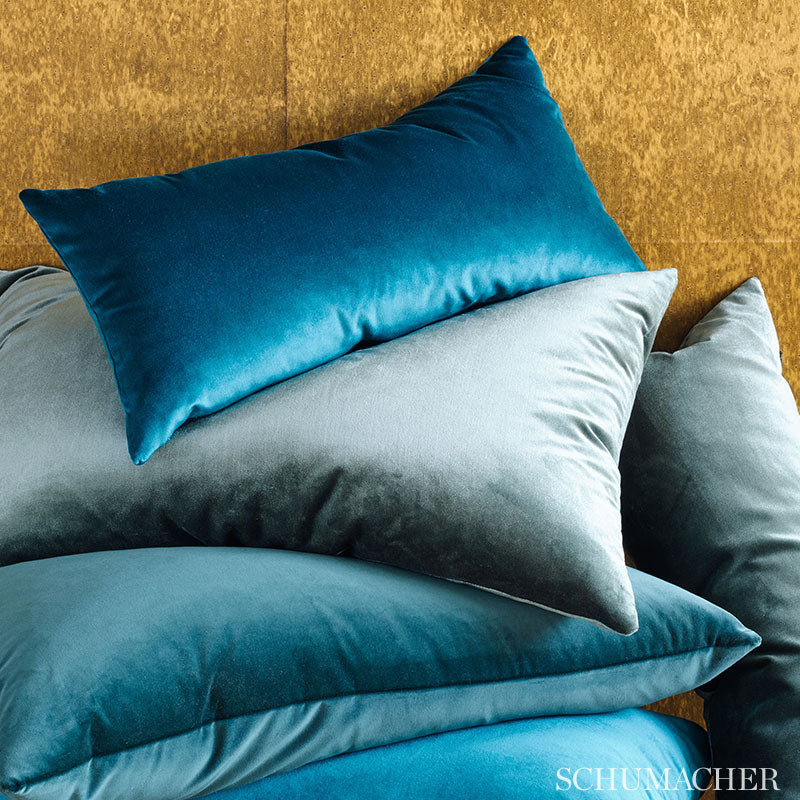 Venetian silk velvet | Ruby