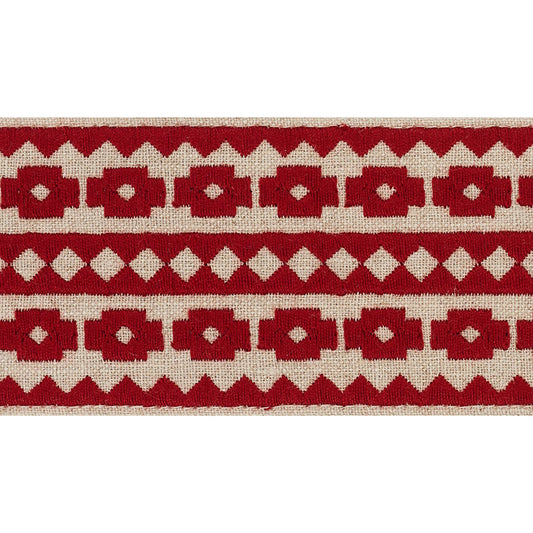 Talitha tape | Red on natural