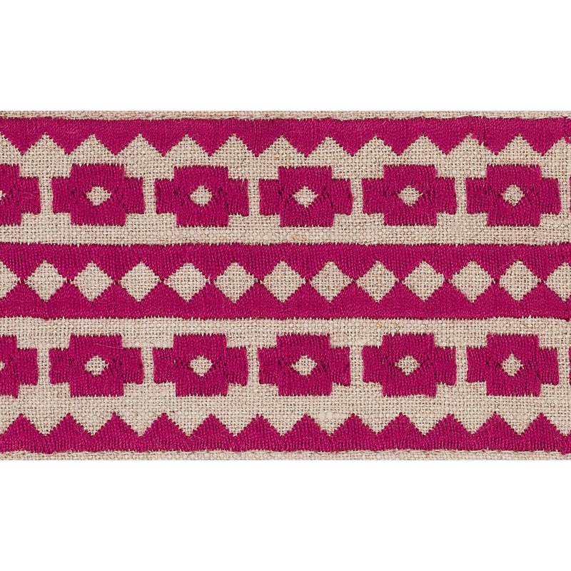 Talitha tape | Fuchsia on natural