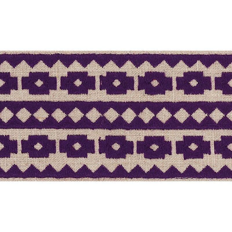 Talitha tape | Violet on natural